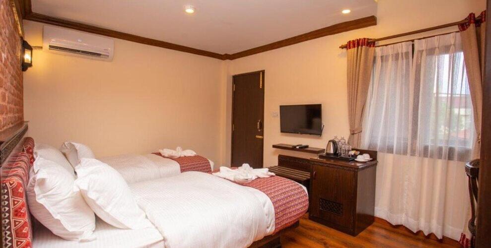 Pashupati Boutique Hotel & Spa Kathmandu Exterior foto