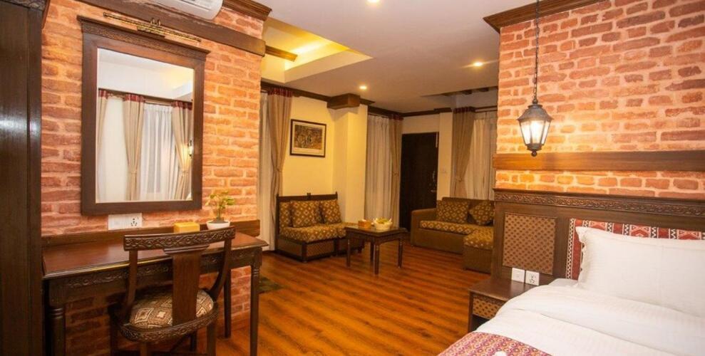 Pashupati Boutique Hotel & Spa Kathmandu Exterior foto